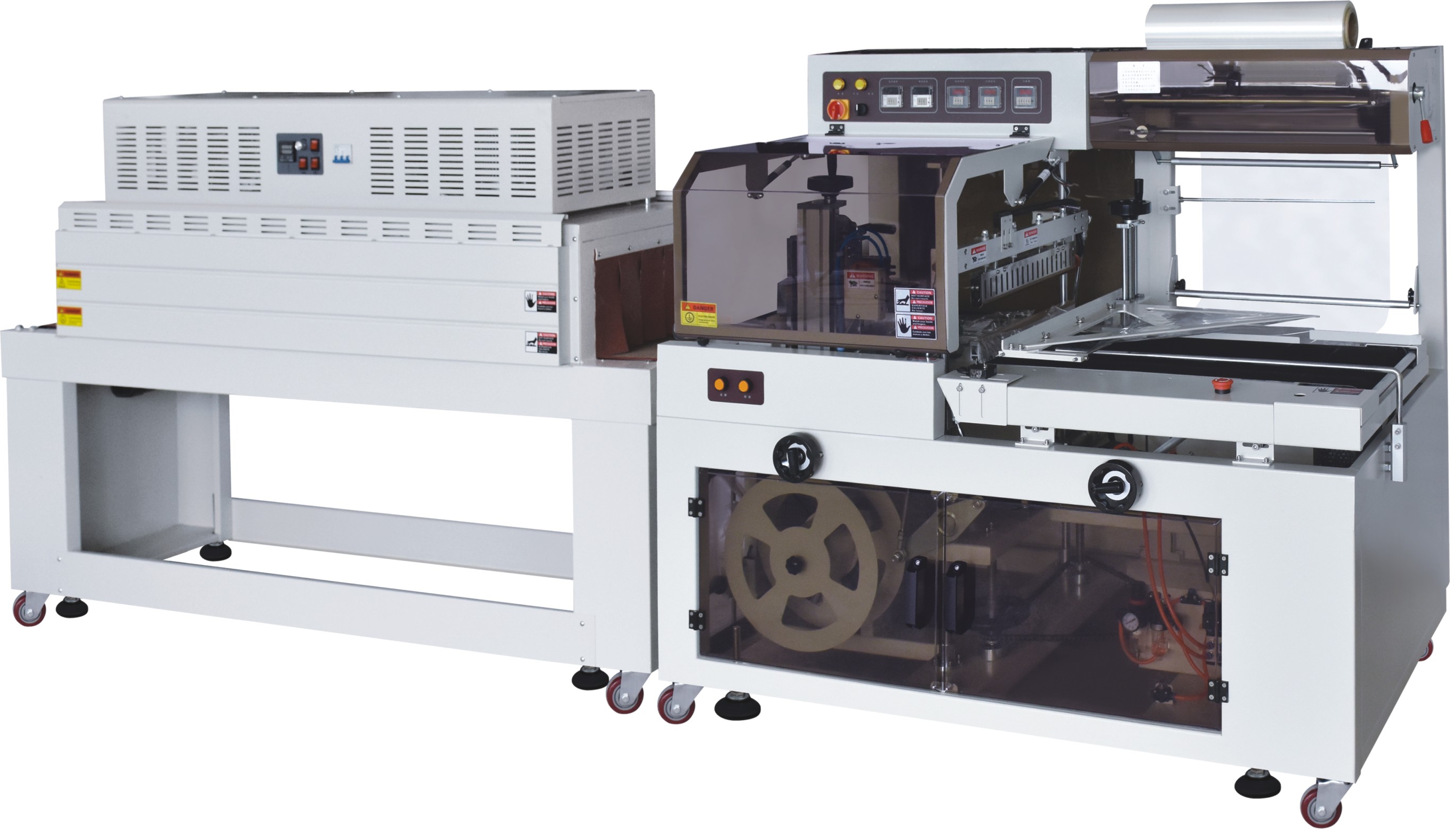 熱收縮膜包裝機，封口機  ,封箱機, 打包機 ,熱收縮膜定制, 全自動包裝機